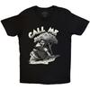 Ghost Face Unisex Adult Call Me T-Shirt