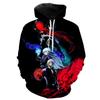 Unisex The King of Fighters Kyo Iori Kula K' Group Character Graphic 3D Print KOF Fighting Game Anime Streetwear Sweatshirt For Men Women