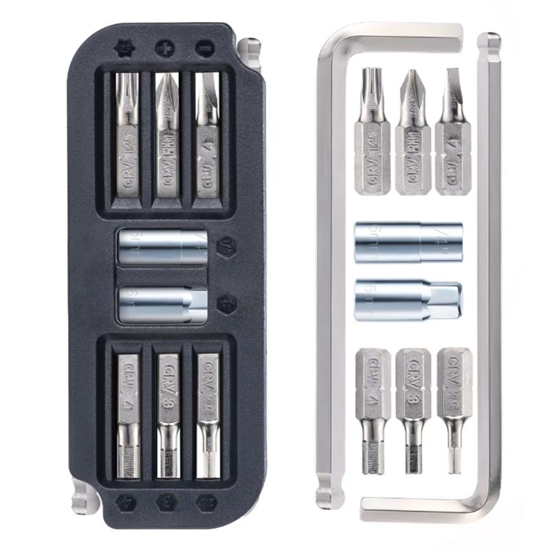 Multifunctional Bicycles Repair Tool Portables Bike Maintenances Wrenches for Easy Carry and Quickly Fixes