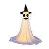 С ведьминской шляпой Хэллоуин Двор Привидение Украшения Светящиеся Светодиодные Светящиеся Привидение Украшение Открытый Сад