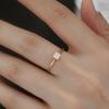 Red Elk S925 Sterling Silver Princess Ring - Fresh, Elegant, and Fashionably Luxurious