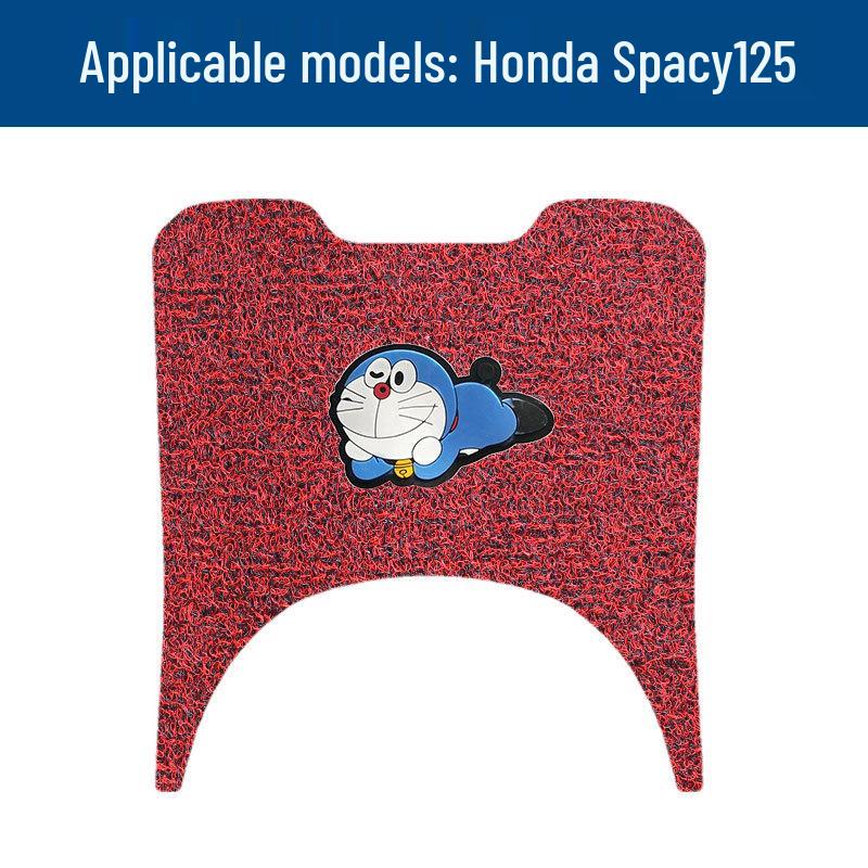 These silk foot pedal mats fit 26 Honda Spacy models and are waterproof, sun-proof, stain-resistant, and wear-resistant. A must-have accessory!