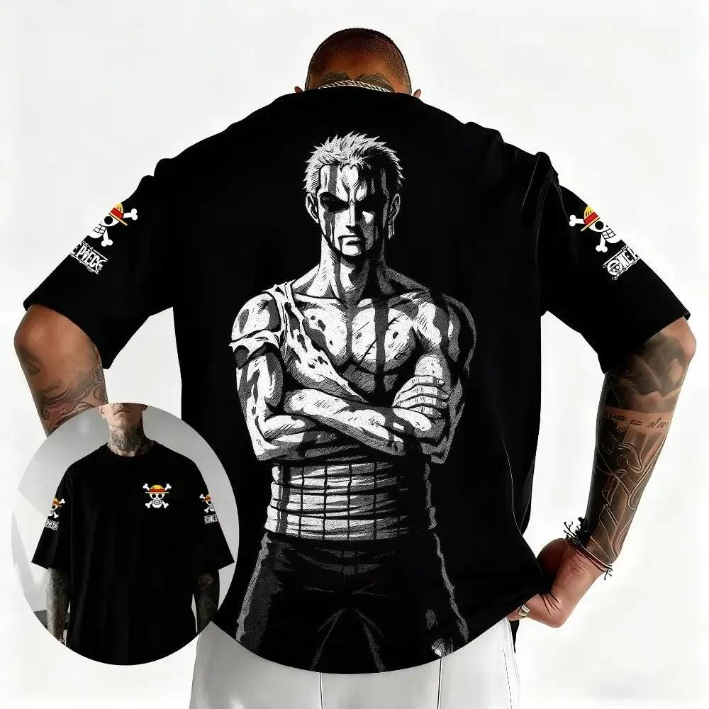 D. Ace One Piece T-Shirt Anime Pinted T-Shirt Oversized Cotton Men Women Streetwear Y2k Short Sleeves Harajuku High Quality Female Male Clothing