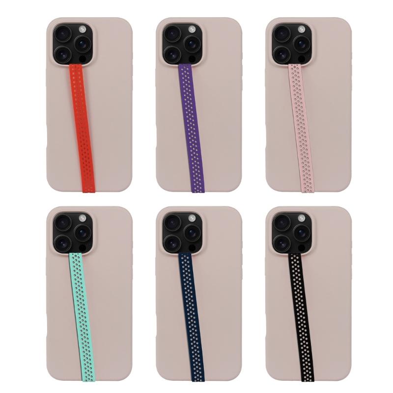 Adjustable Universal Secure Silicone Phone Lanyard Wristband Nonslip Holder for Wrist Comfort Commuting And Travel Use