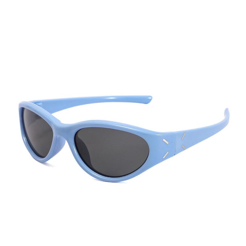 Korean-style trendy children's sunglasses  Uv Protection Comfortable temple arm children's eye protection sunglasses 23089