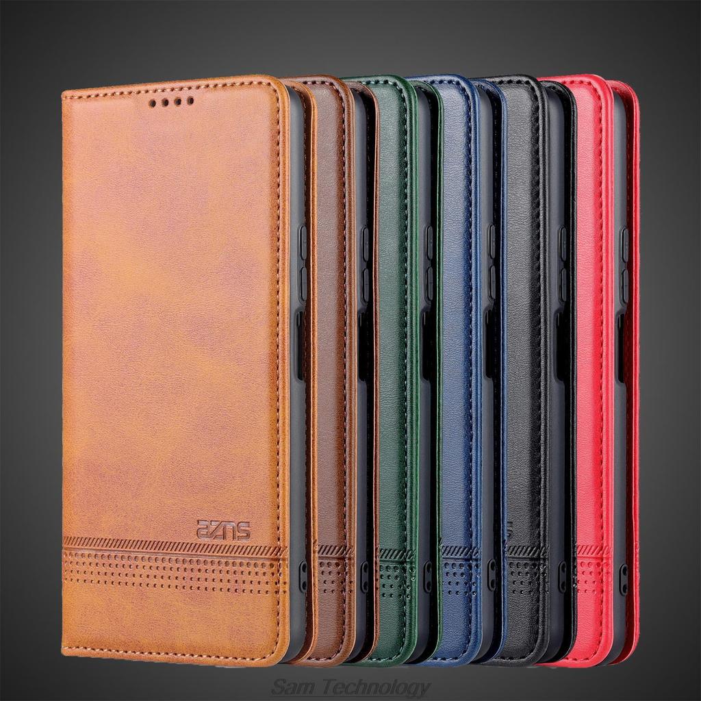 Deluxe Magnetic Adsorption Leather Fitted Case for OPPO Realme 9 5G Realme9 5G 6.6" Flip Cover Protective Case Capa Fundas Coque