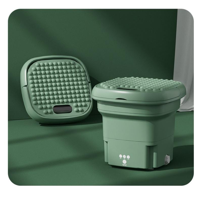 Ultrasonic Folding Washing Machine Underwear Socks Sterilization and Disinfection Mini Washer Home Travel