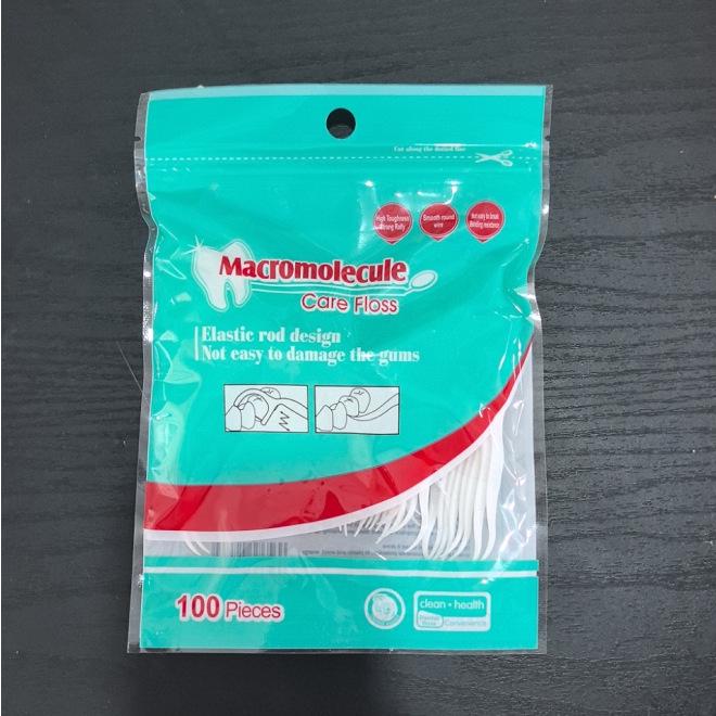 Portable Disposable High-Elasticity Dental Floss Picks for Oral Care