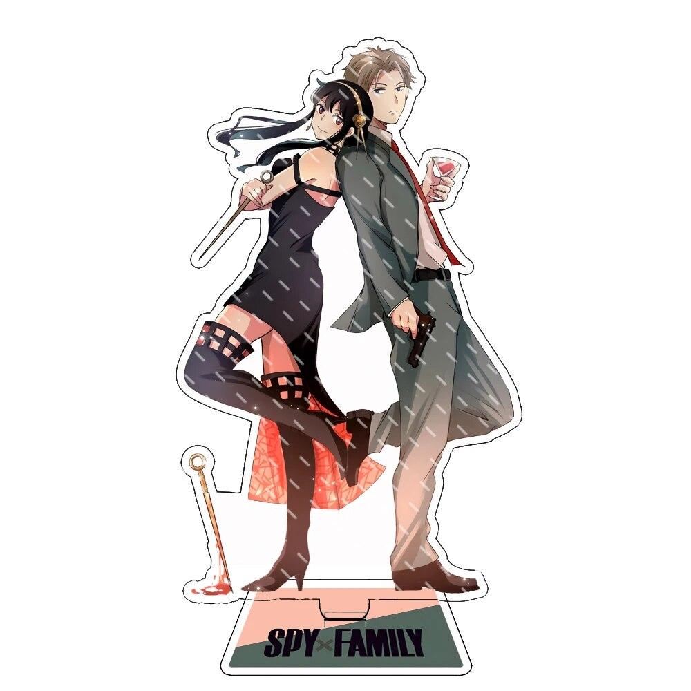 Anime Spy X Family Figure Cosplay Acrylic Stand Twilight Loid Forger Yor Forger Anya Forger Model Plate Collection Props Gifts