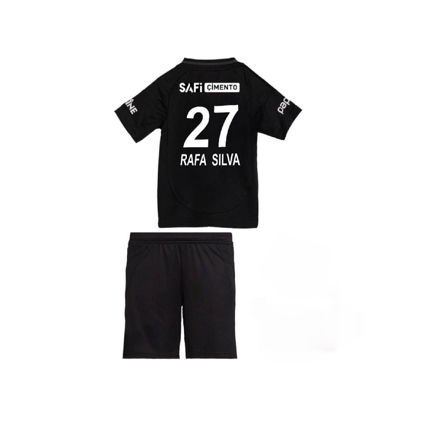 

Bekta-rfa-silva, черный комплект из 2 детских футбольных майок нового сезона 2024/2025 3-4 Yaş белый