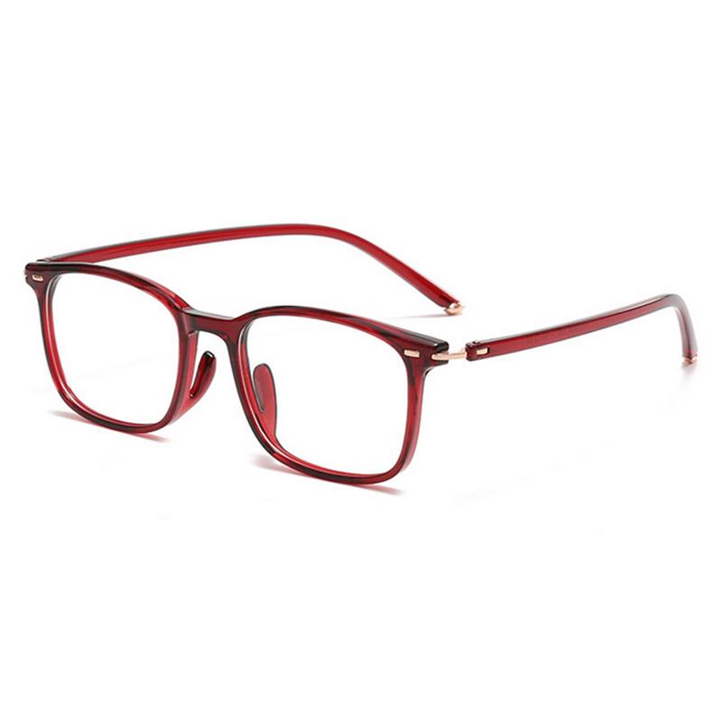 

Ultra-Light Durable Tr1349 Eyeglass Frame For Myopia Business Anti-Blue Light Student Natural Look Square Frame Glasses 0