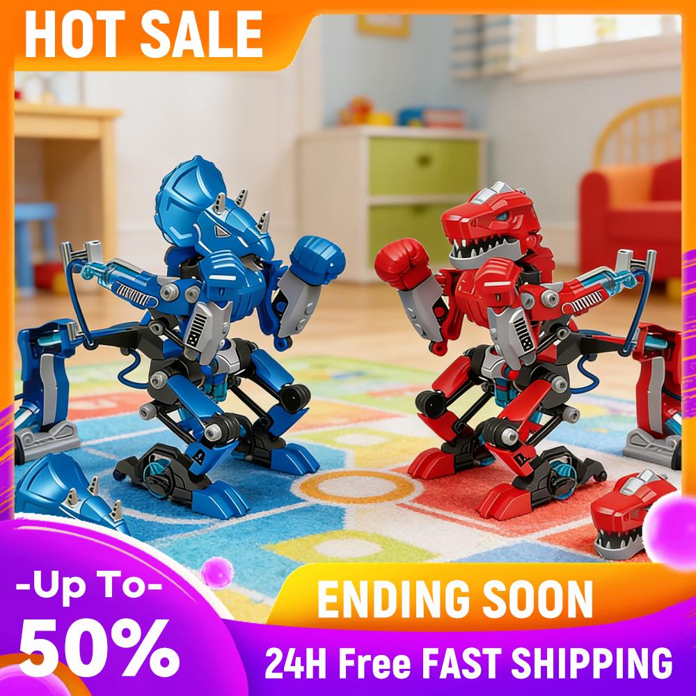 

Hydraulic Battle Bots Educational Fighting Game Set Fighting Robots Boxing Bots Cool Birthday Gift for Boys Age 5 6 7 8 9 10 China Mainland