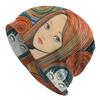 Cool Winter Warm  Knitting Hats Adult Unisex Japan JoJos Bizarre Adventure Anime Skullies Beanies Caps Unisexga Bonnet Hats