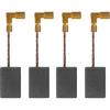 4 Pack CB318 CB330 Carbon Brushes Replacement For Makita CB340 CB314 CB315 9560CV 9563CV 9565CV Angle Grinder