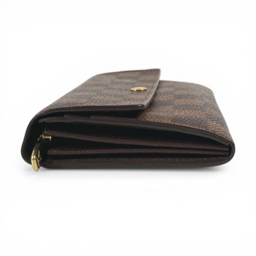 Louis Vuitton N61734 Damier Portefeuille Sarah long wallet bifold Long Wallet