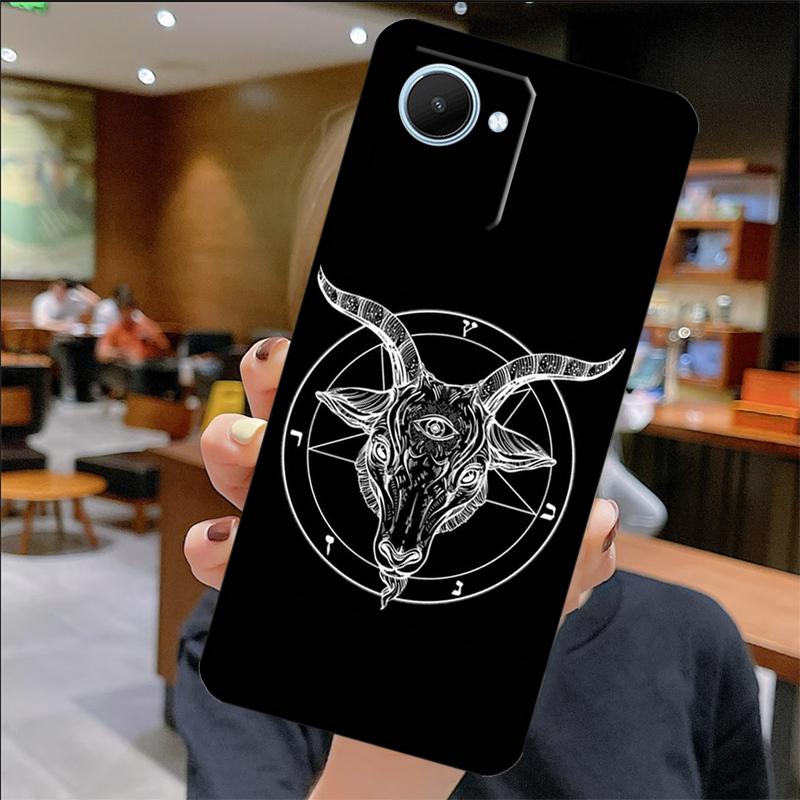 Witchcraft Occult Pentagram Case For Realme C75 C67 C61 C55 C53 C51 C21Y C25S 10 11 12 13 14 Pro Plus GT 6T 6 5 GT7 Pro
