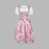 2025 Spring/Summer Women's European-American Maid Costume Beer Girl Lace-Up Dress Set