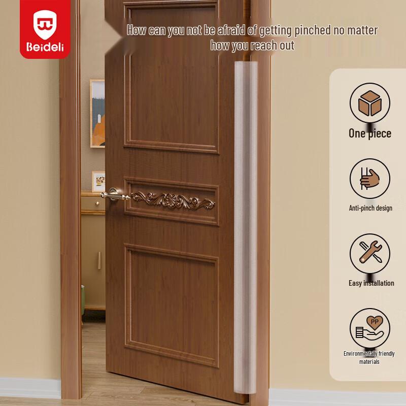 Beideili Child Safety Door Finger Pinch Protector (Front & Back Set)