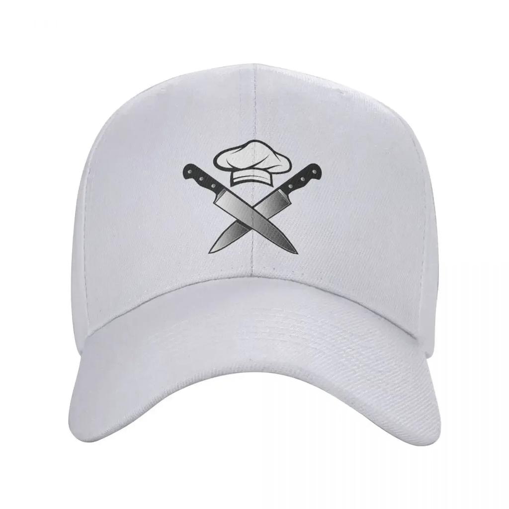 Personalized Skull Knives Chef Baseball Cap Men Women Adjustable Dad Hat Outdoor Snapback Hats