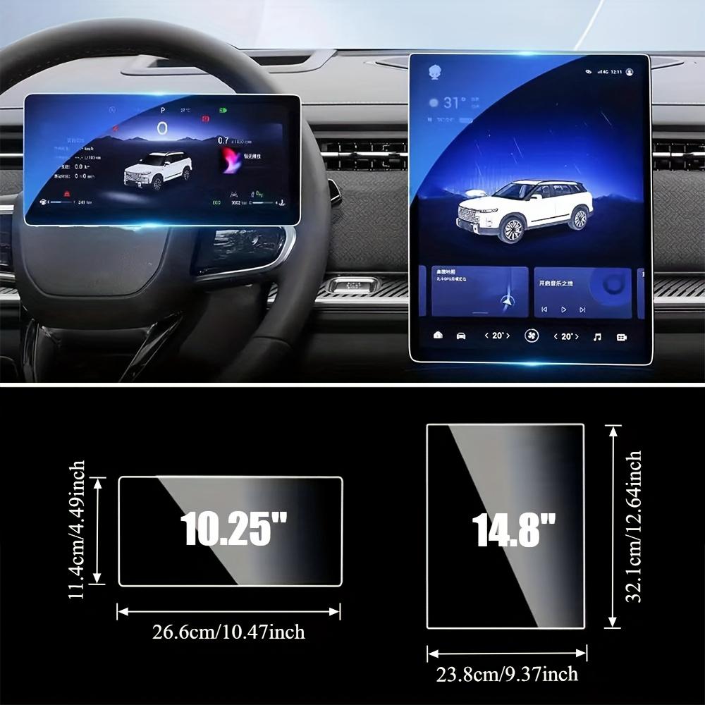 

14.8 Inch Car GPS Navigation Instrument Screen For Chery Jaecoo J7 2023-2025 Tempered Glass Scratch-Resistant Protector Film 2pcs