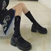 1 Pair Women Ruffle Socks Girl Lace Topped Calf Socks Frilly Socks with Bowties Cotton Socks Princess Style Dress Socks