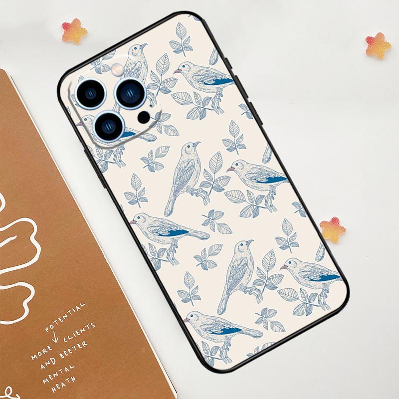 Birds Flock Phone Case For iPhone 17 Pro Max 14 11 15 16 Pro Max 12 13 Mini 16 Plus 16e 17 Air Funda