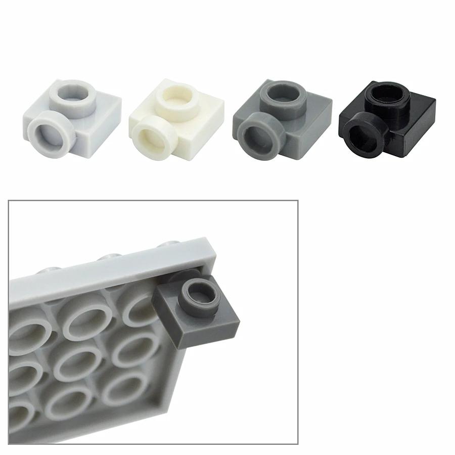 MOC Part Assemble Plate Special 1x2 with Handles Thin Brick Clip DIY Building Block Kid Toy Compatible 63868 92280 60478 18649