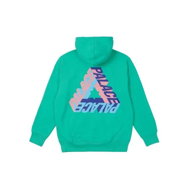 Palace P-3D Hood Aqua Unisex Tops Blue P21HD024