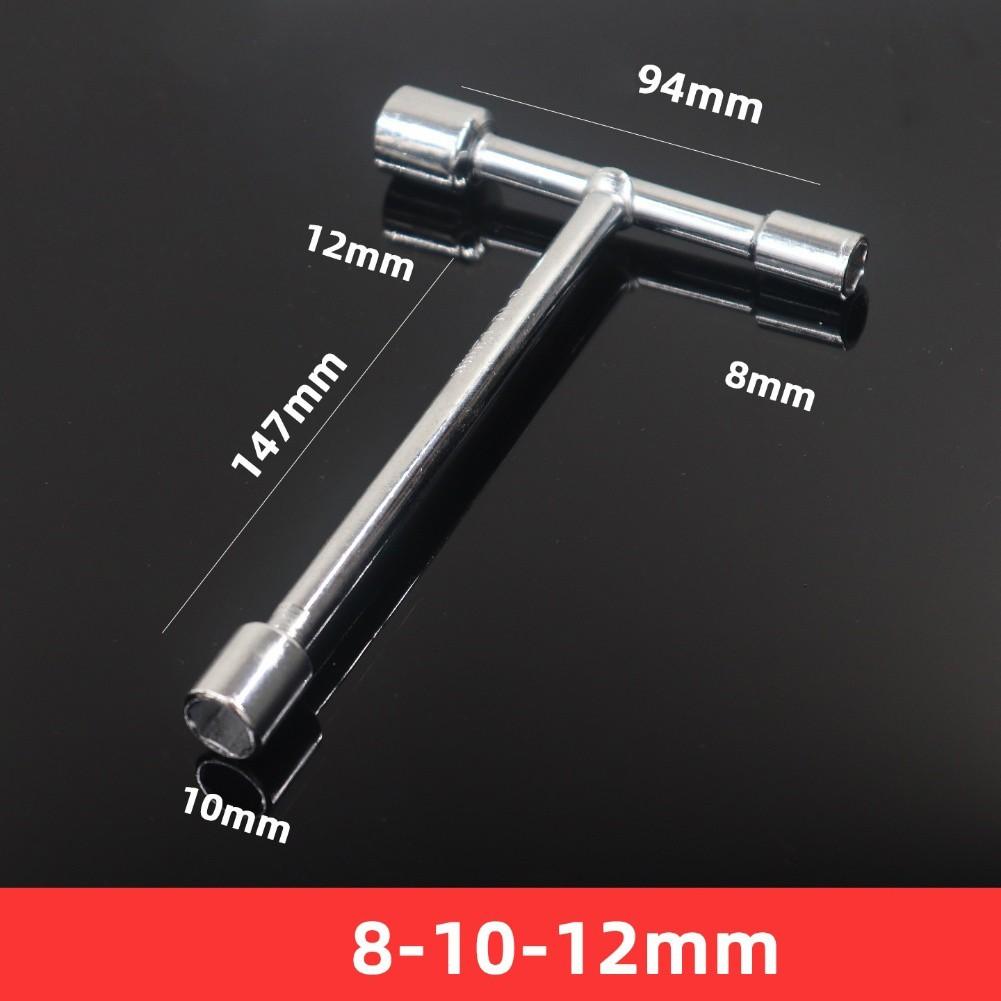 3 Way Socket T Handle Wrench Tri-fork Tool Forged Carbon Steel