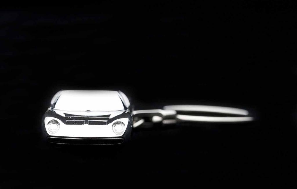 Autoart Měřítko Lamborghini Miura Keychain Hotový produkt 1/87 (Hliník)