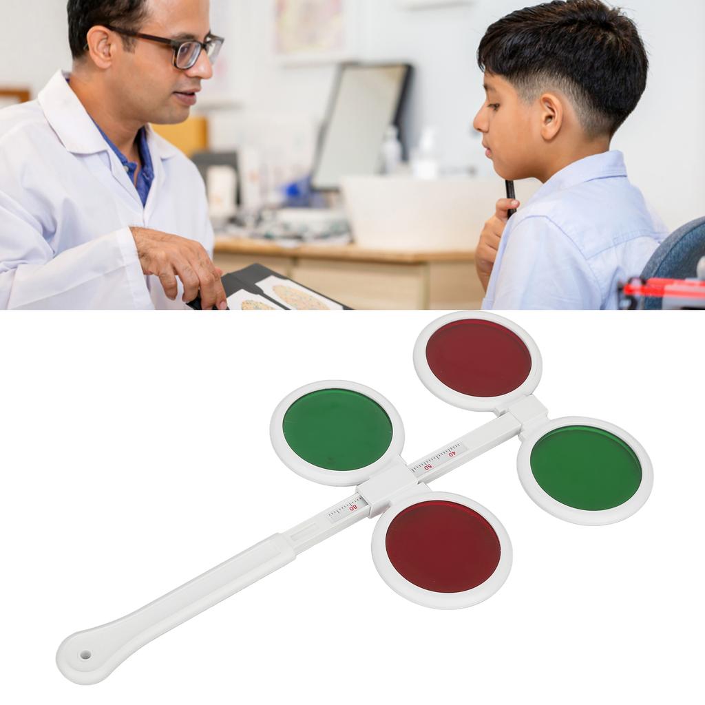 Color Evaluator Lens Universal Adjustable Lightweight Improve Vision Red Green Color Blindness Lens for Vision Training