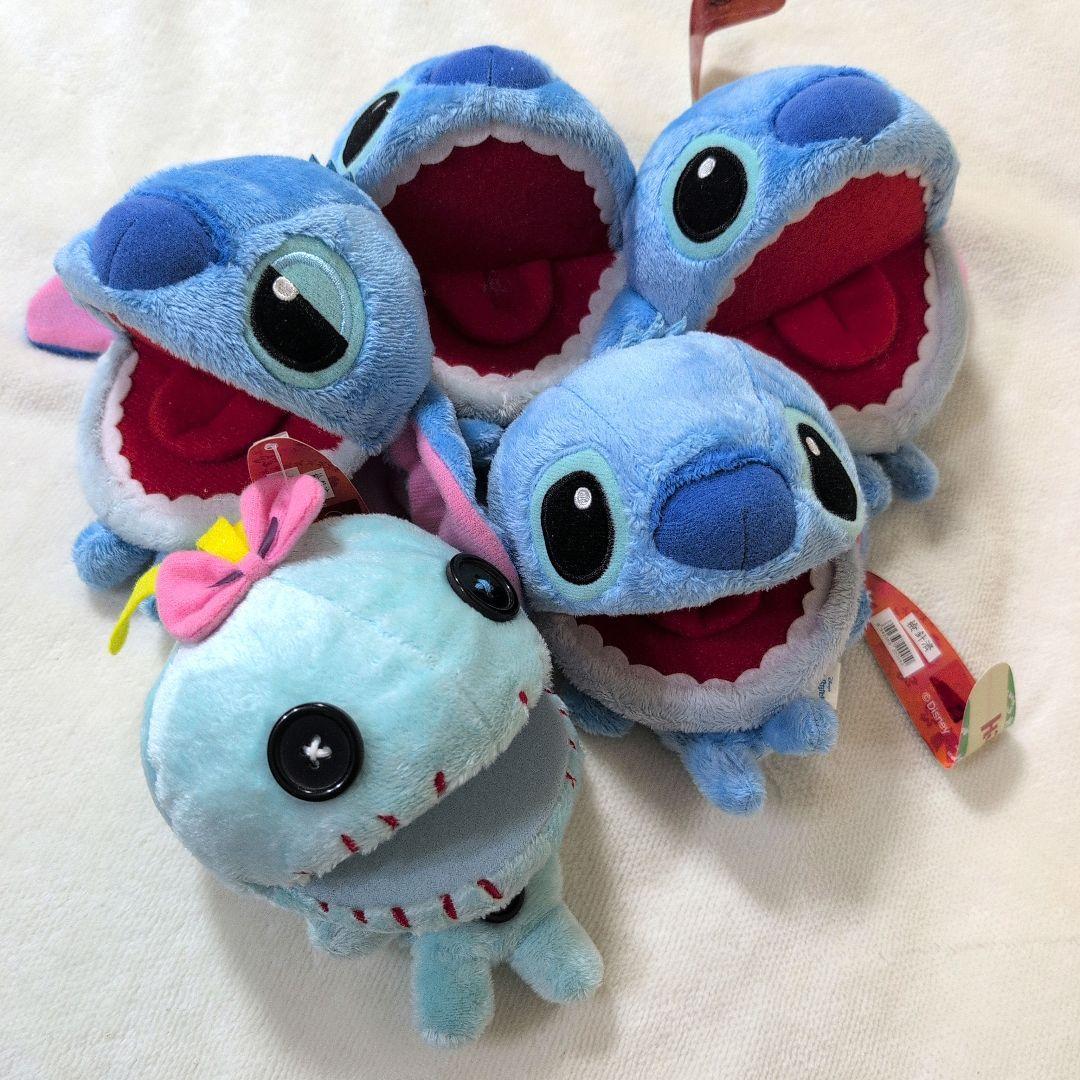 Stitch Puppet Fingertip Puppet Plush Mascot Scrump