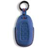 Alcantara Suede Car Key Case Cover Shell For Hyundai N Line Verna Solaris Elantra Azera Kona Encino Grandeur Palisade I30 Ix35