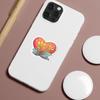 50 Self-care Slogan Series Graffiti Stickers Creative Stationery Stickers Water Cup Waterproof Decorative Stickers