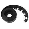 Landscape Edging Kit PE No Dig Tall Wall Garden Border with Stakes for Lawn Flower Bed Grass Yard