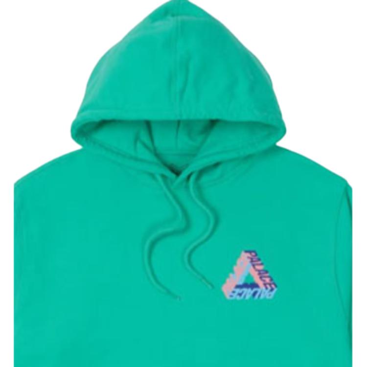 Palace P-3D Hood Aqua Unisex Tops Blue P21HD024