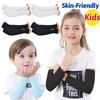 Children Sleeves Armband Compression Unisex Anti-UV Sleeve Cooling Sun Protection Arm Sleeve for Boy Girl Outdoor Sports Cycling