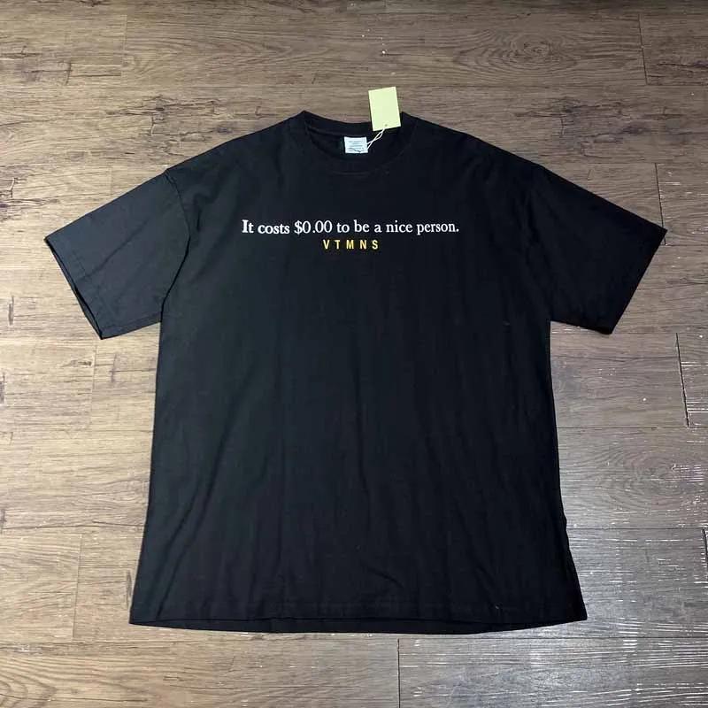 2025 Luxury Vt Logo Full Print Unisex T-shirt T-shirt Hip Hop Super Men Casual Cotton T-shirt Summer Fashion Short Sleeve
