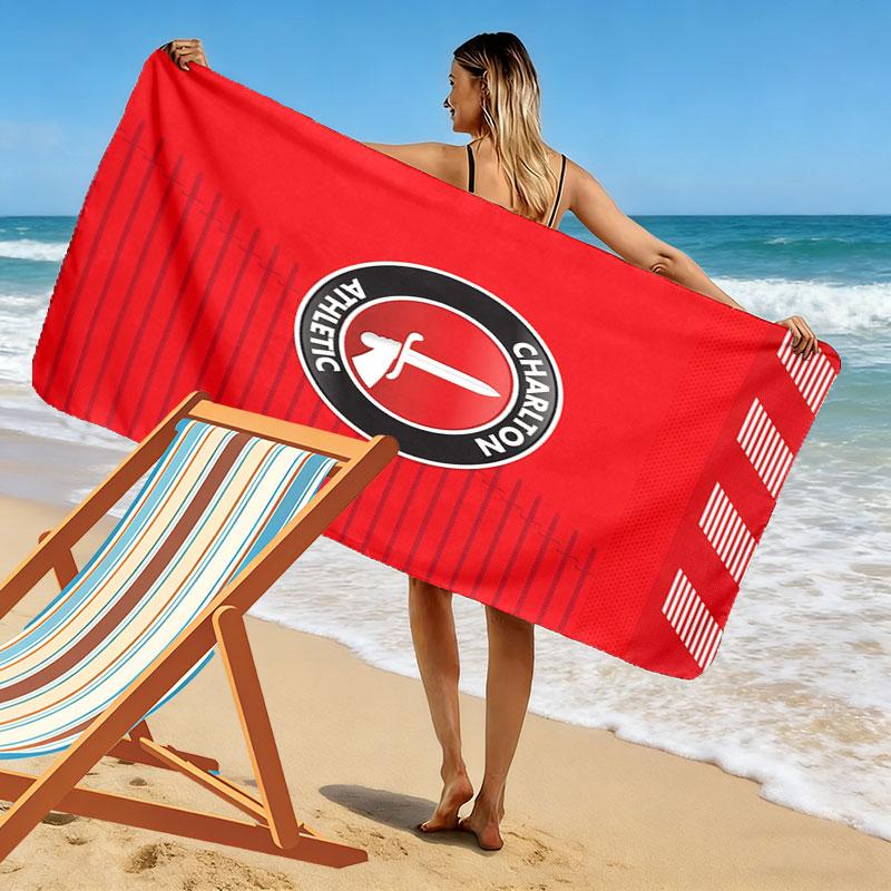 CAFC Poster Beach Towel, Large Soft Quick Dry Towel for Beach Camping Swimming