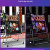 LED Luminous Blackboard Display Stand for Milk Tea & Barbecue Shop Entrances