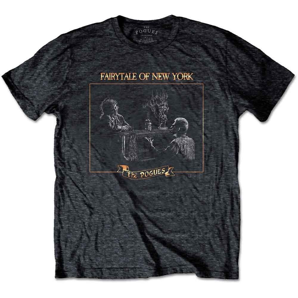Rock Off The Pogues Fairytale Piano (Heather Grey) T-Shirt (x-Large) 2XL