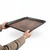 Carnival Waiter'S Tray Non-Slip Black Rectangle 45.5×35.5×2 Cm