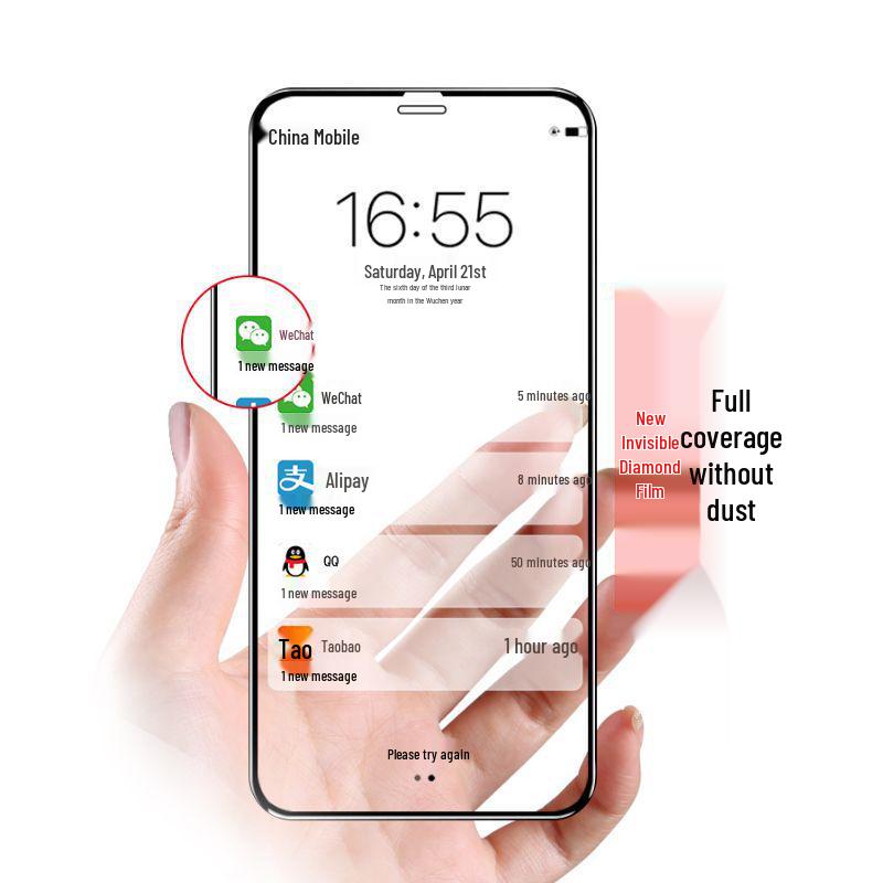 9D Full HD Tempered Glass Screen Protector for iPhone 14/13/15 Pro Max, XS/XR/7/8 Plus