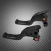 Brake Clutch Levers Motorcycle 3 Fingers Short Hand Levers For Harley Softail Fat Boy FLFB Breakout FXSB Low Rider FXDLS 2018-24