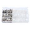 360pcs Cable Lugs Set Receptacles Set Flat Connector Male & Female Cable Connector with Insulating Sleeve Electrical