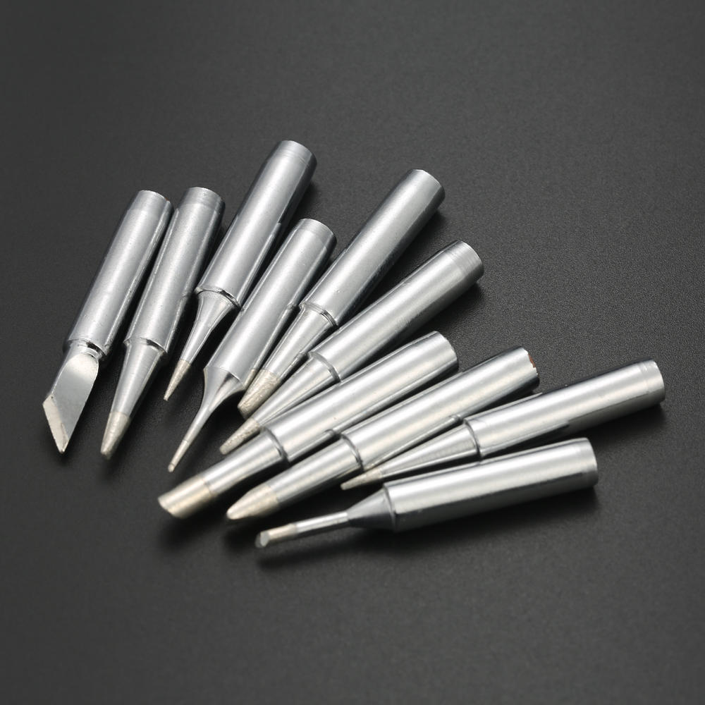 10 ST Lödspets Blyfri Skruvmejsel Lödjärnsspets 900M-T för Hakko 936 907