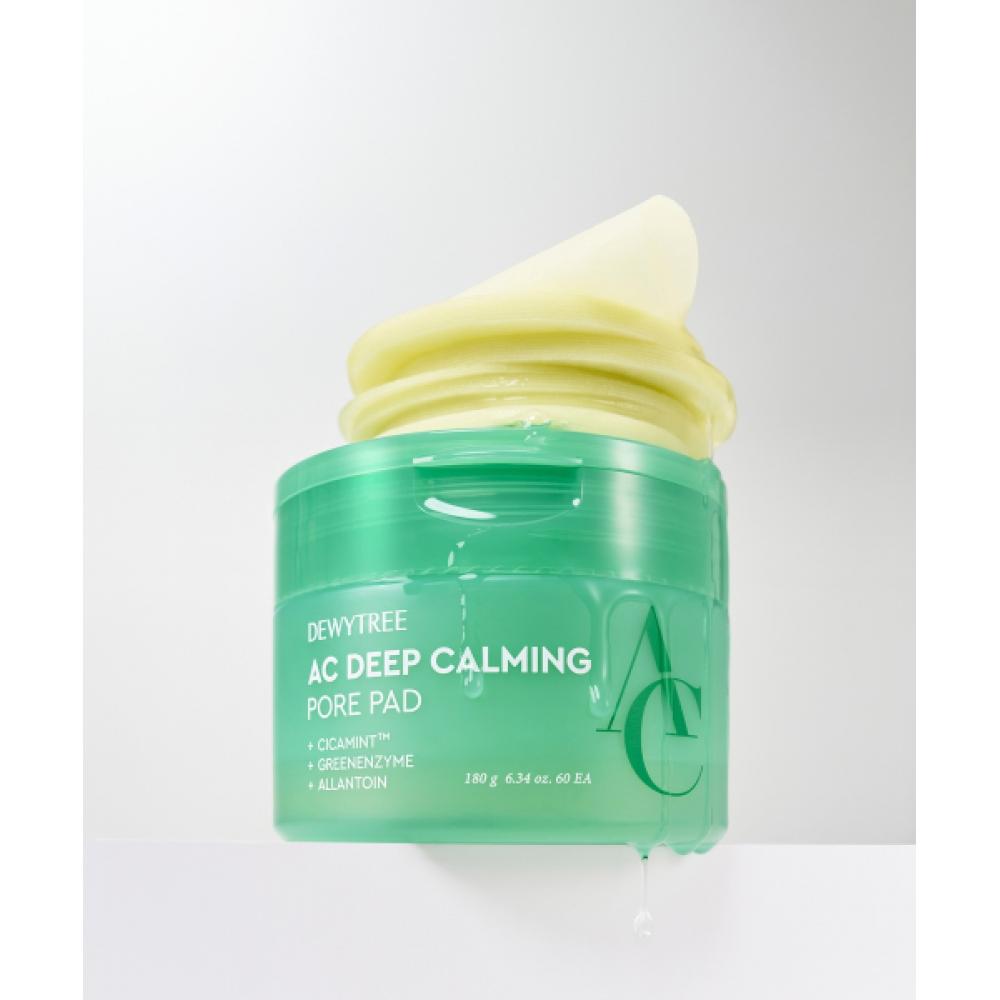 Dewytree [total 140 Sheets] Ac Deep Soothing Pore Pad 70 Sheets 2 Refills