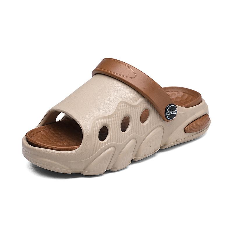 Children's slippers soft bottom non-slip baby boys and girls sandals light and comfortable to wear, one-word mop wholesale