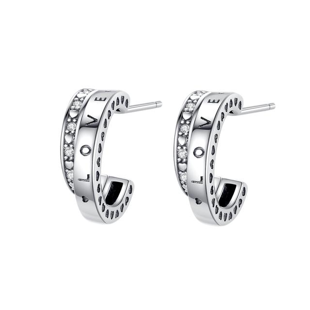 Wiosna 925 Srebro Sterlingowe Kwiat Owad Kobiety Kolczyki Geometryczne Koło Sztyft Złote Kolczyki Srebro 925