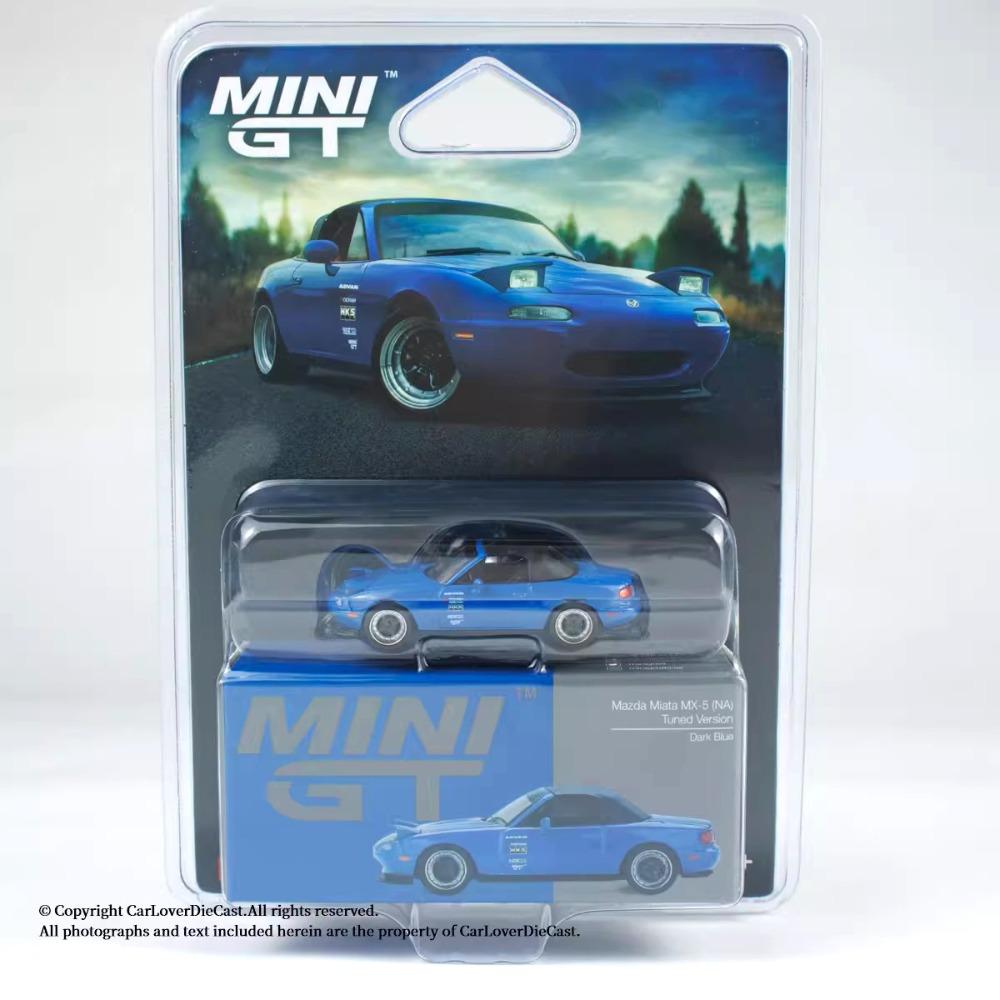 MINIGT In Stock 1:64 Hang Card Porsche McLaren Lamborghini BMW Diecast Car Model Collection Toys